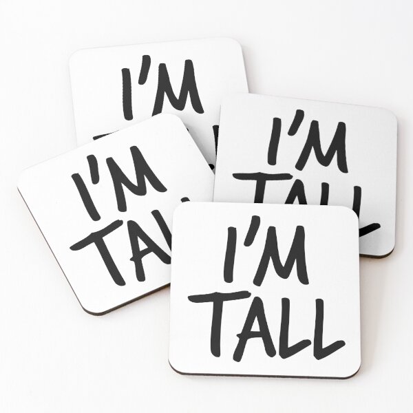 Item preview, I am Tall - White Lie Party designed and sold by RicardoGomes.
