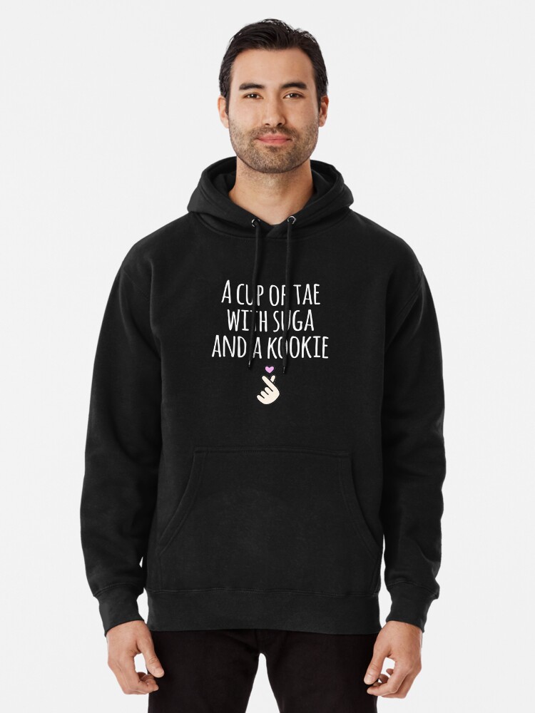 A Cup Of Tae With Suga And Kookie Bts K Pop Kdrama Pullover Hoodie By Jodesignlab Redbubble