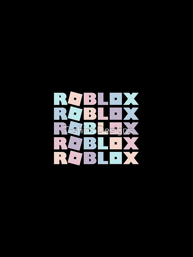 Top duo « Roblox Pastel Rainbow Adoptez-moi », par T-shirt-Designs