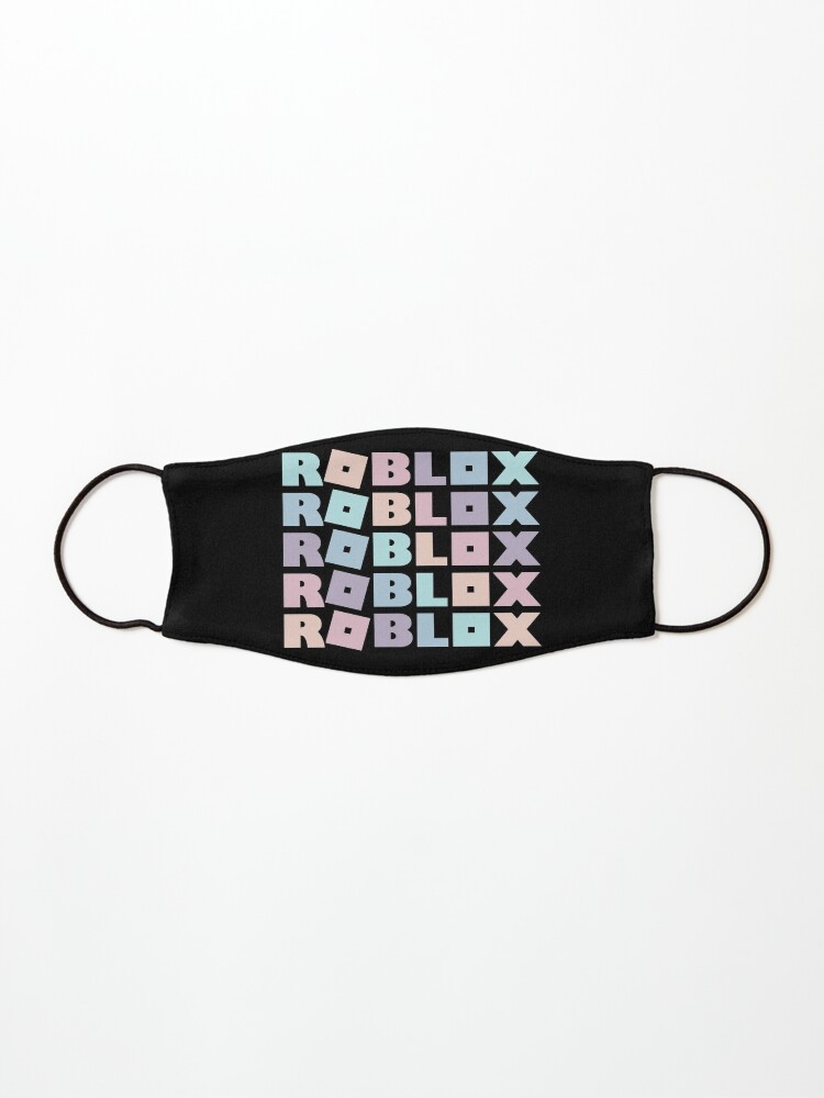 Roblox Pastel Rainbow Adopt Me Mask By T Shirt Designs Redbubble - roblox face mask monkeys poster by t shirt designs redbubble