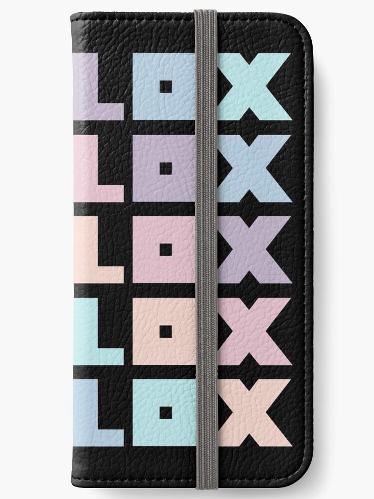 Roblox Pastel Rainbow Adopt Me Iphone Wallet By T Shirt Designs Redbubble - pastel brown roblox