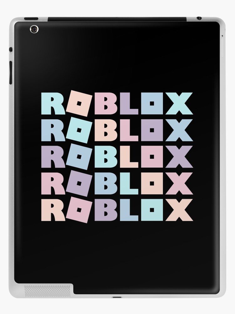 Roblox Pastel Rainbow Adopt Me Ipad Case Skin By T Shirt Designs Redbubble - how to make a roblox outfit on ipad