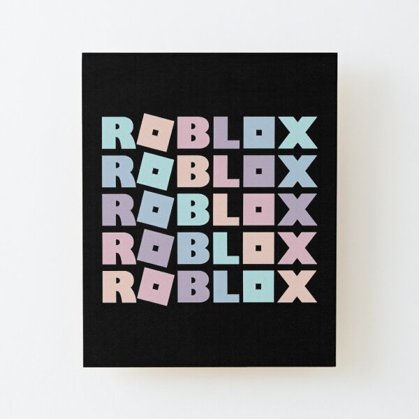 Roblox Face Wall Art Redbubble - epic square face template rainbow roblox