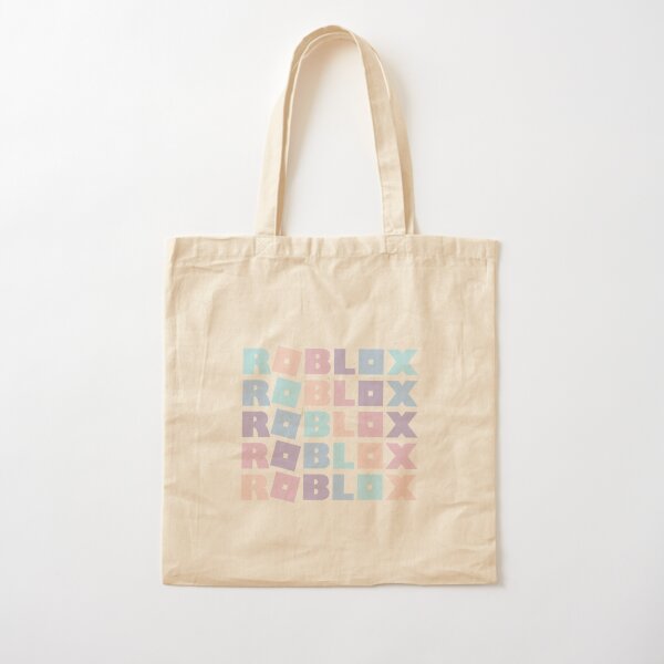 Roblox Pastel Rainbow Tote Bag By T Shirt Designs Redbubble - pastel brown roblox icon