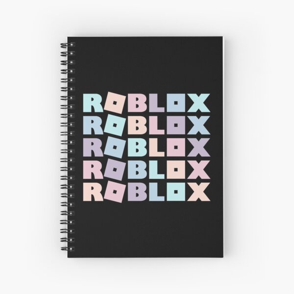 roblox template shirt roblox shirt roblox spiral notebook by abdelghafourseb redbubble