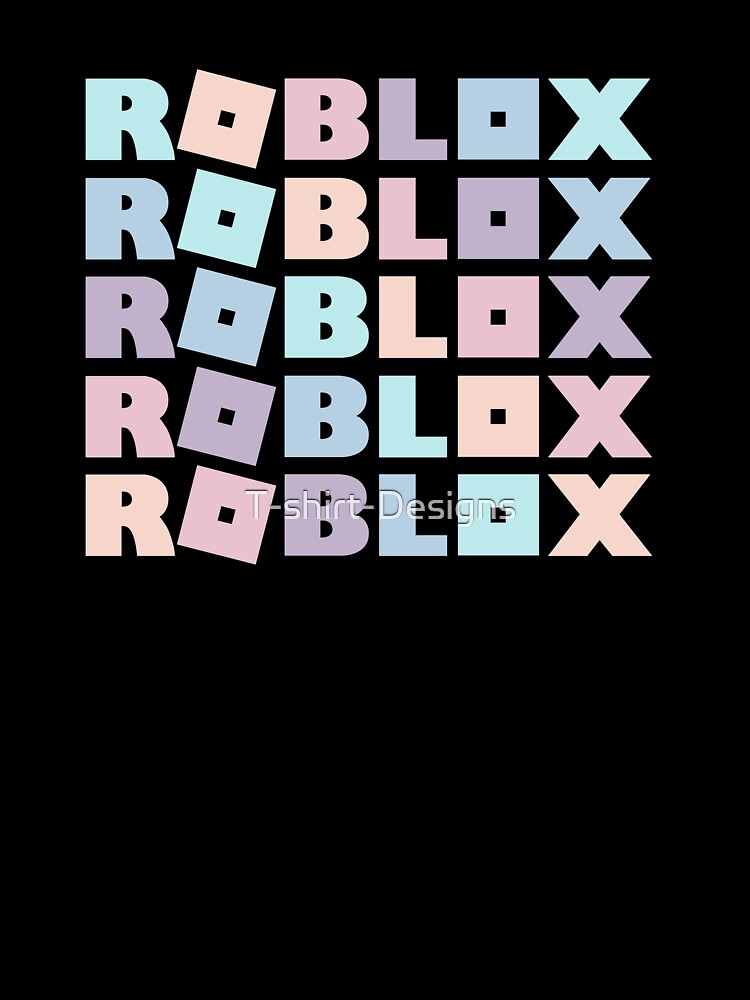 Roblox Pastel Rainbow Adopt Me Kids T Shirt By T Shirt Designs Redbubble - rainbow r logo transparent roblox