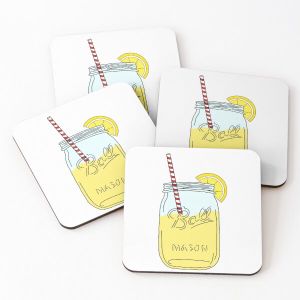Item preview, Lemonade mason jar sticker  designed and sold by vanessa1012.