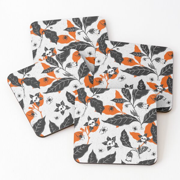 Item preview, Atropa Belladona, hojas de naranja designed and sold by Jacqueline Hurd.