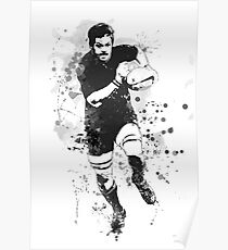 Rugby Player Poster