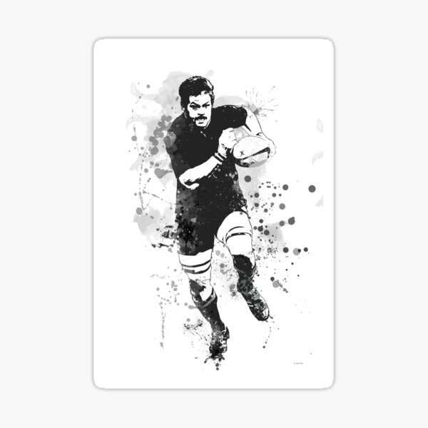 Jugador de rugby Pegatina