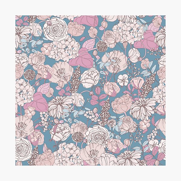 Item preview, Vintage Floral Masks designed and sold by spacesmuggler.