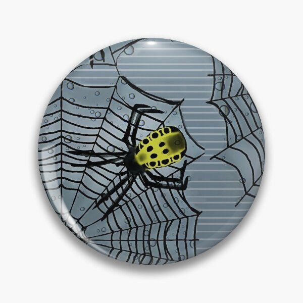 Item preview, Eerie Arachnid Spider Trio / Web - Slate designed and sold by FranBail.