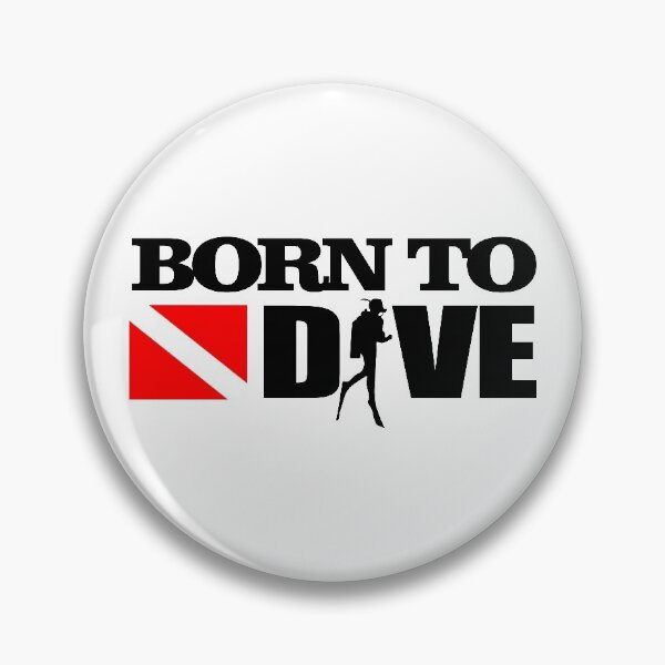 Item preview, Born To Dive designed and sold by curranmorgan.