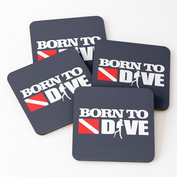 Item preview, Born To Dive designed and sold by curranmorgan.