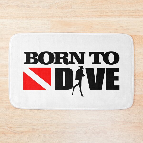 Item preview, Born To Dive designed and sold by curranmorgan.