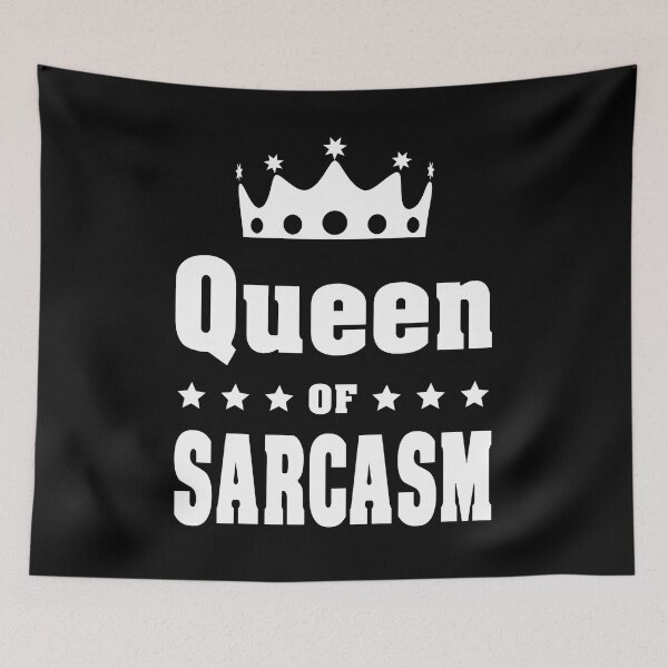 Item preview, Sarcasm Queen- Perfect gift designed and sold by Shirt-Scheune.