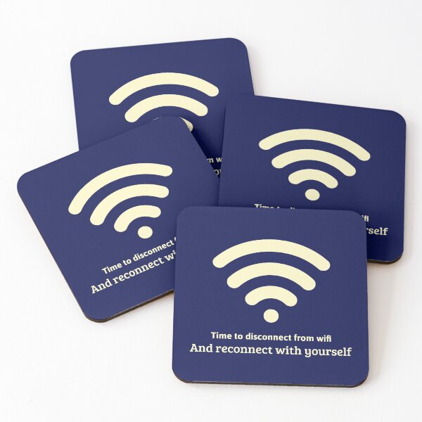 Item preview, Disconnect wifi, connect with yourself designed and sold by positivemessage.