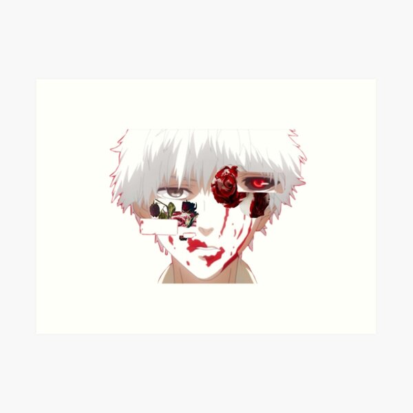 Tokyo Ghoul Spider Lily Flower Art Print By Lwoodzy Redbubble