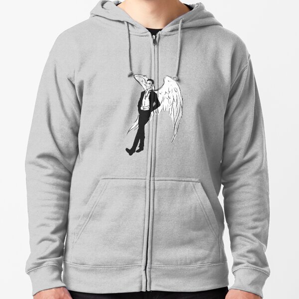 Lucifer Morningstar - Haute qualité Veste zippée à capuche