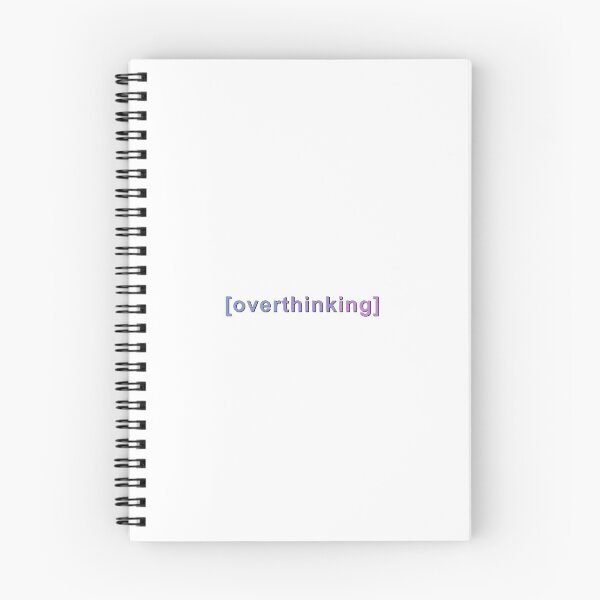Item preview, Overthinking Quote  designed and sold by Melimalo.
