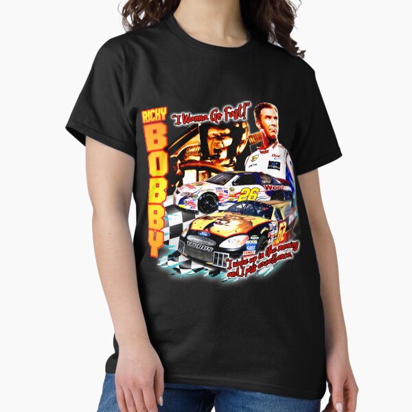 Aperçu de l'œuvre Chemise Ricky Bobby Racing créée et vendue par 90sOE.