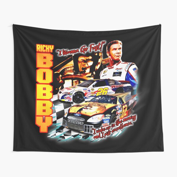 Ricky Bobby Racing Shirt Tapestry