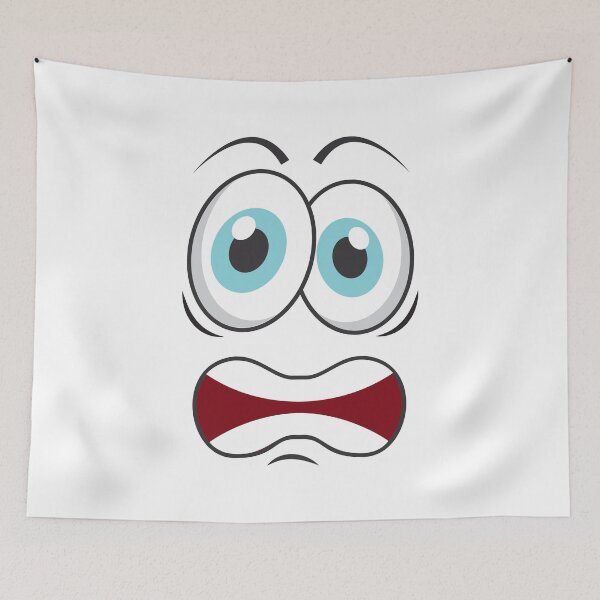Item preview, Worried Animated Face designed and sold by PeterSS.