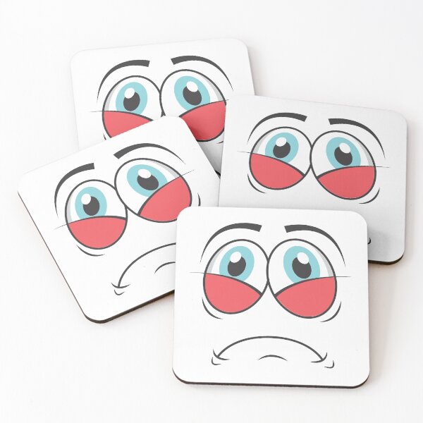 Item preview, Crying Animated face designed and sold by PeterSS.
