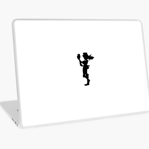 Valentine Silhouette Laptop Skin