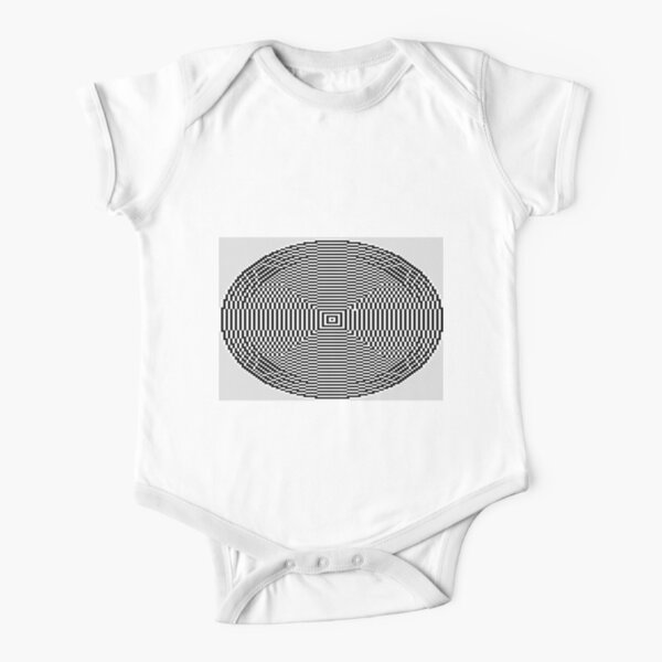 Psychedelic Art Short Sleeve Baby One-Piece