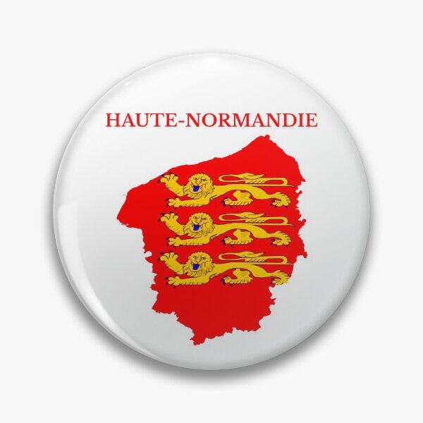 Item preview, Upper Normandy Map Flag, French Region designed and sold by marosharaf.