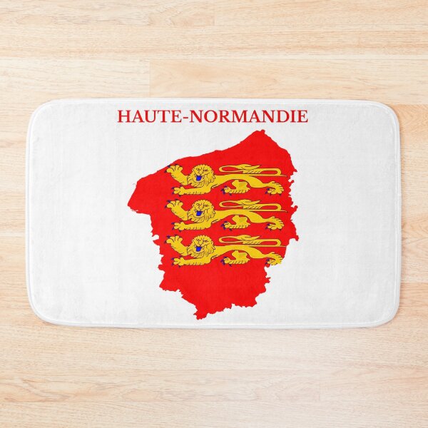 Item preview, Upper Normandy Map Flag, French Region designed and sold by marosharaf.