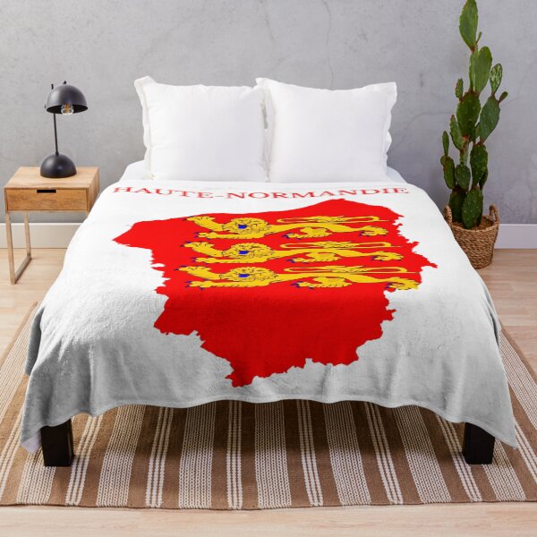 Item preview, Upper Normandy Map Flag, French Region designed and sold by marosharaf.