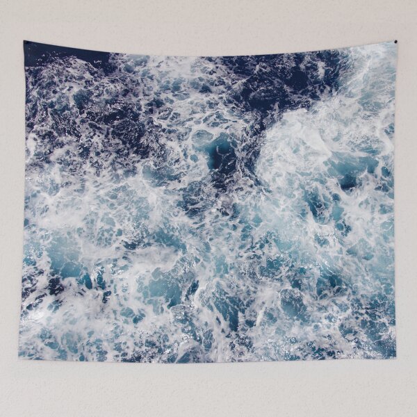 Item preview, Rough Blue Ocean Waves designed and sold by Envy-Merch.