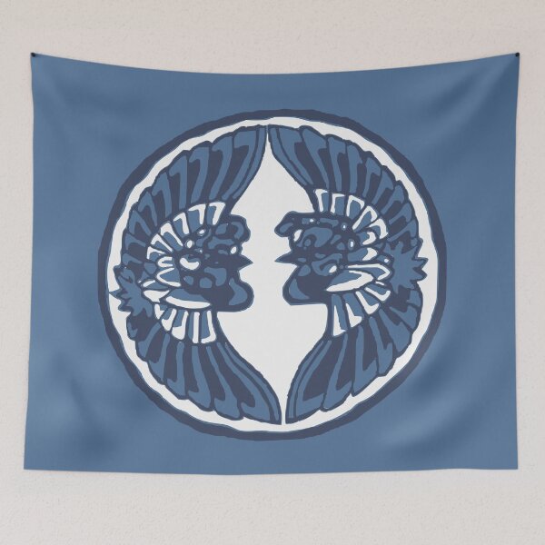Item preview, Blue Cranes designed and sold by PeacefulAdrift.