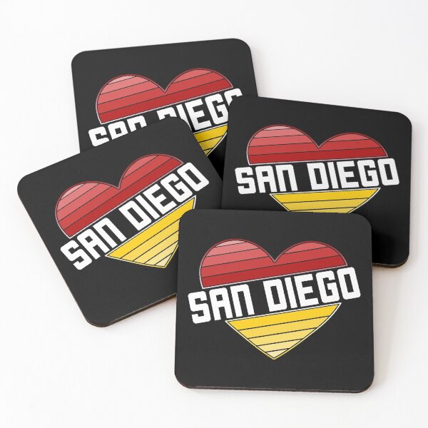 Item preview, San Diego, I Love San Diego, Gradient Flag Colors designed and sold by Celticana.