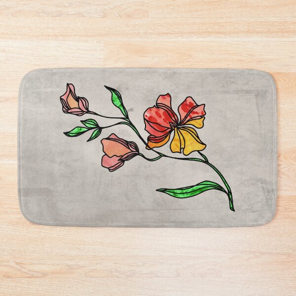 Item preview, abstract flower on a beige background. decorating, interiors designed and sold by jayne0524.