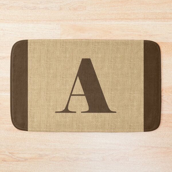 Item preview, Monogram Burlap Initial A designed and sold by Elsy's Art.