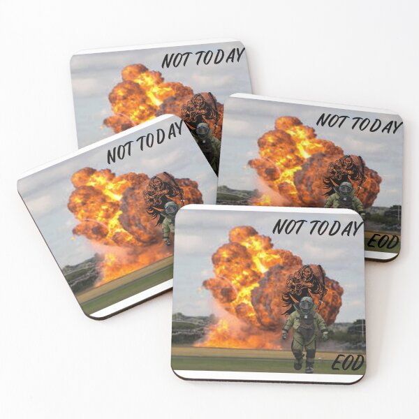 Item preview, EOD Tech walking away from an explosion. designed and sold by Turnerbilt.