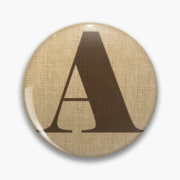 Item preview, Monogram Burlap Initial A designed and sold by Elsy's Art.