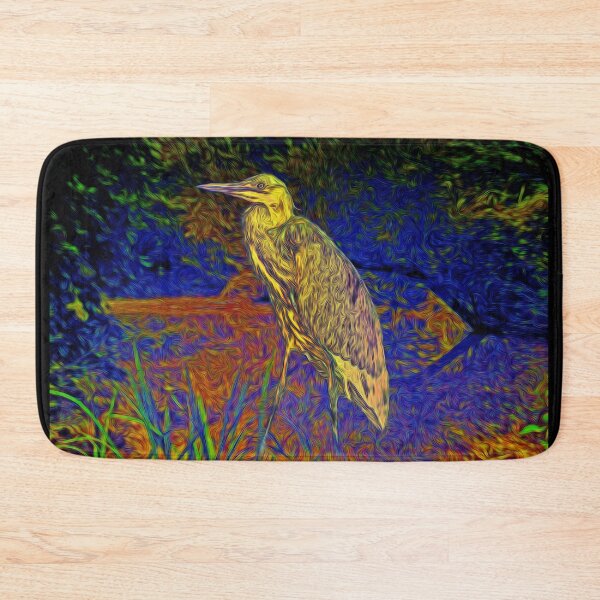 Item preview, Painted heron designed and sold by Guardi71.