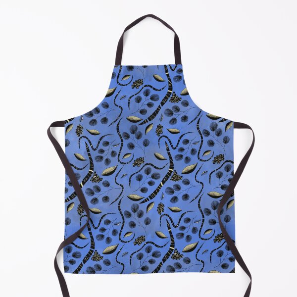 Item preview, Blue snake doodle designed and sold by Shelley Gilbert.