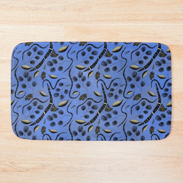 Item preview, Blue snake doodle designed and sold by Shelley Gilbert.