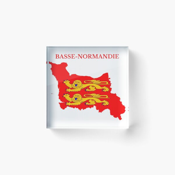 Item preview, Lower Normandy Map Flag, French Region designed and sold by marosharaf.