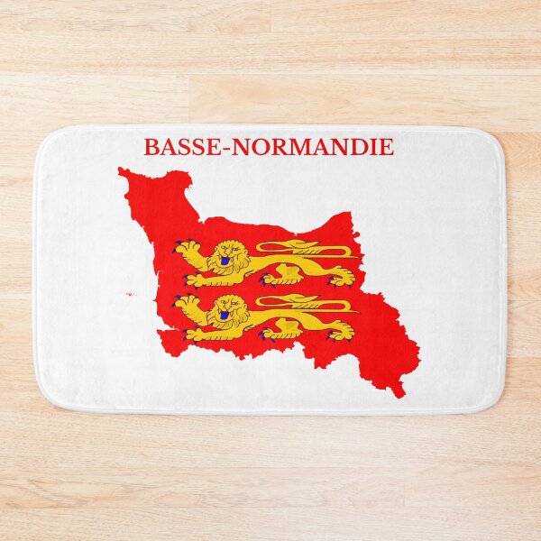 Item preview, Lower Normandy Map Flag, French Region designed and sold by marosharaf.