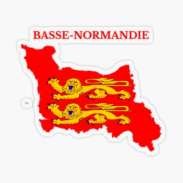 Crossed flags of Haute-Normandie & Seine-Maritime Bumper Sticker