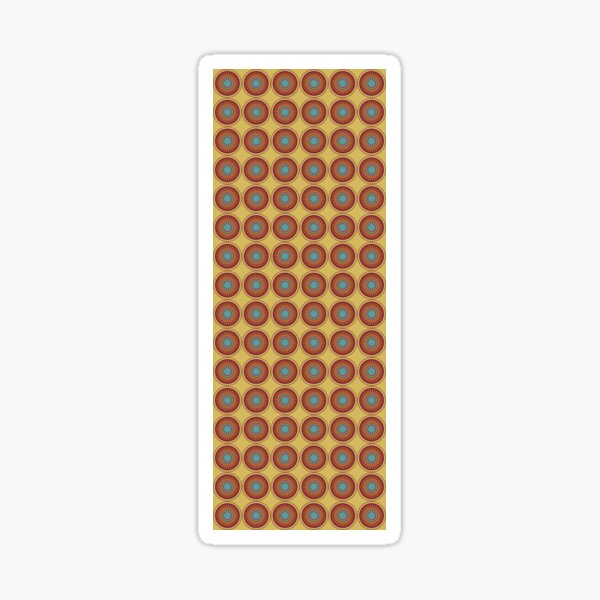 Abstract autumn pattern Sticker