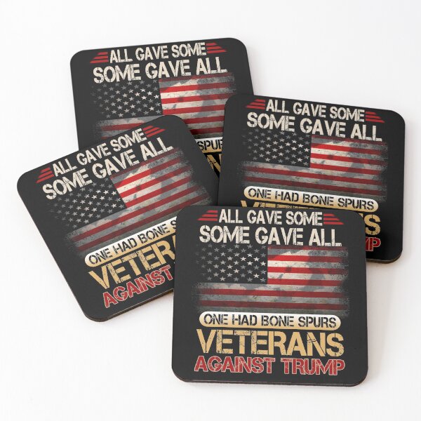 Item preview, Anti-Trump Veterans Against Trump Draft Dodger Cadet Bone Spurs designed and sold by Simeon	 Dorelus.