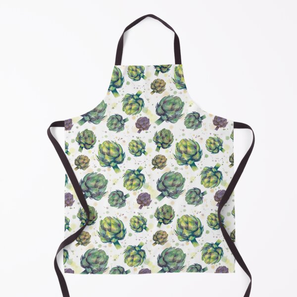 Item preview, Watercolor Artichoke Seamless Pattern designed and sold by onimonk33.