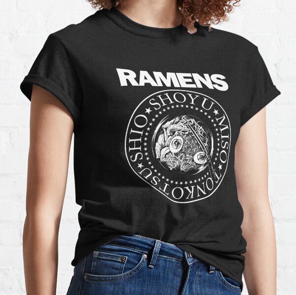 The Ramens Bowl Ramen Noodle Punk Rock Música Camiseta clásica